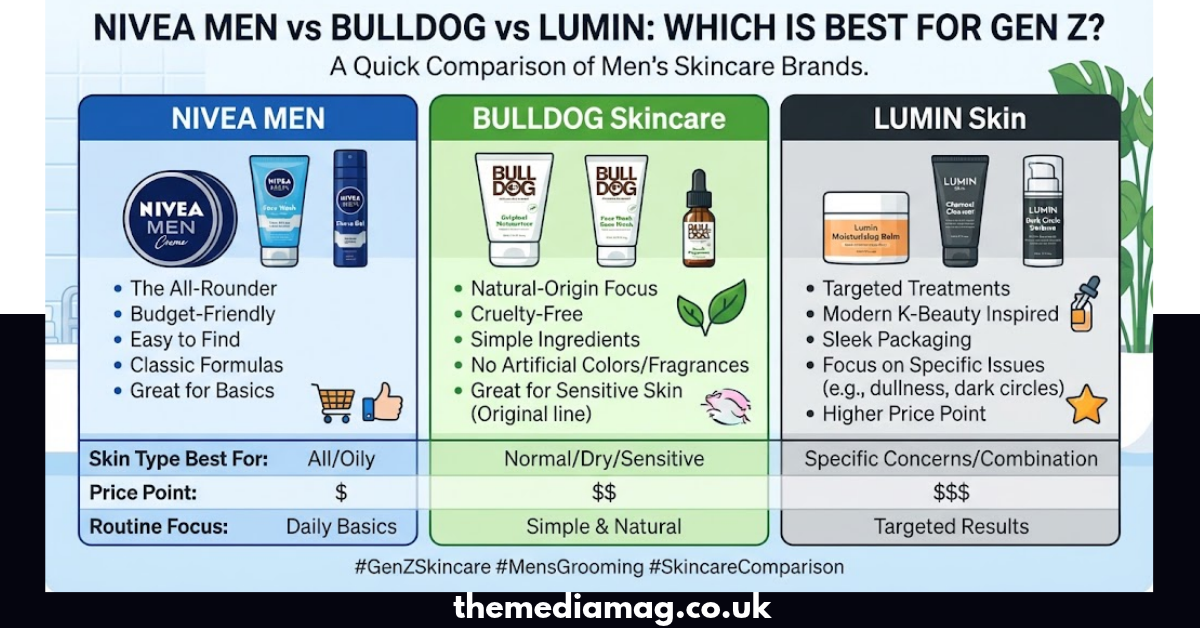I Am a Gen Z Man. How Does NIVEA MEN Stack Up Against Bulldog or Lumin