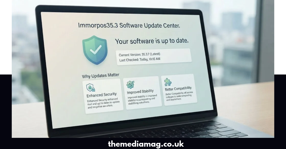 why updating immorpos35.3 software is important