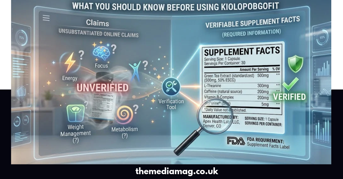 About Kiolopobgofit Supplement: Facts, Safety & Uses