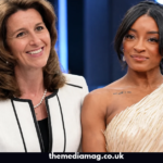 Kathy Warden and Simone Biles